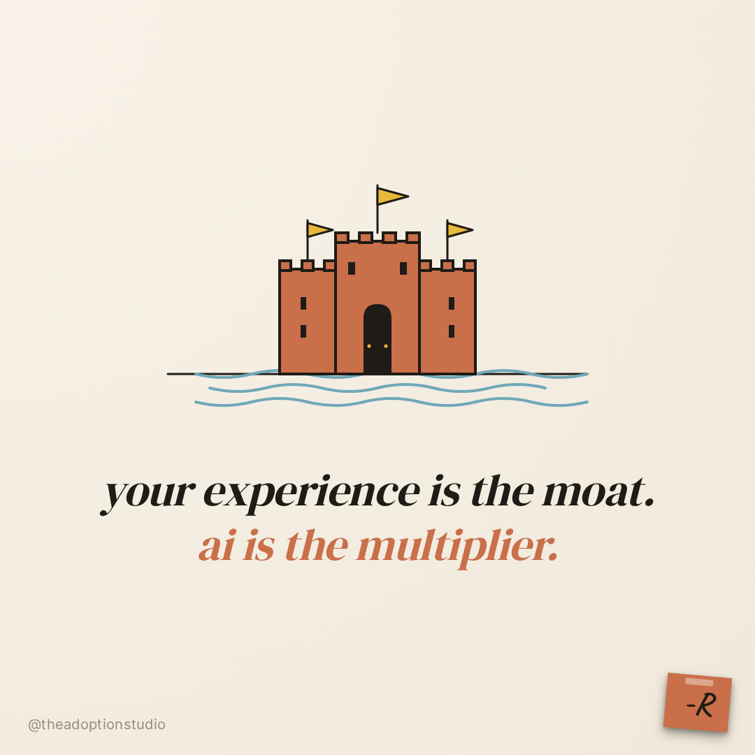Castle with moat illustration